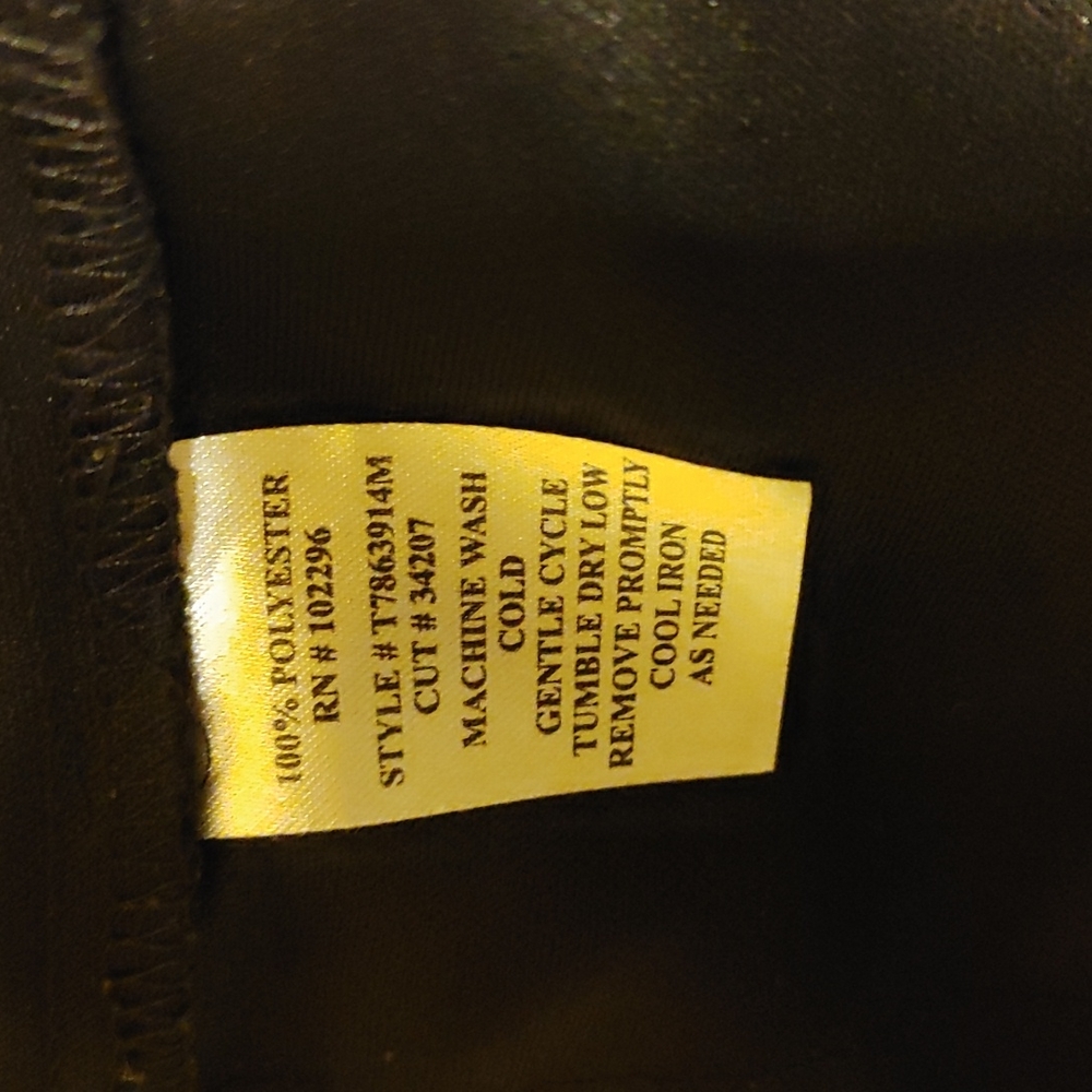 Connected Apparel Sleeveless animal print dress with ruffle details sz10 - Picture 6 of 6